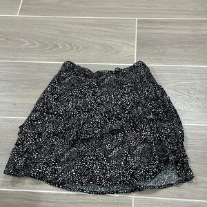 Black and White Women's Skirt
